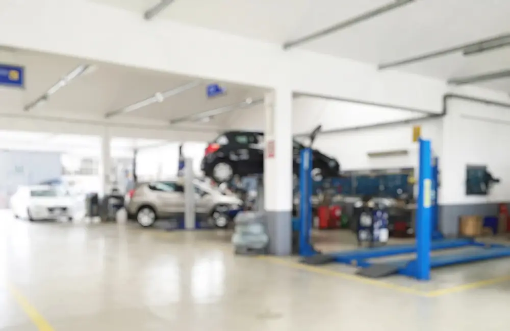 Service Department Service Bays